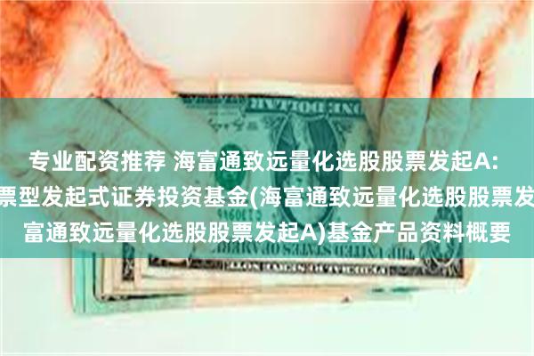 专业配资推荐 海富通致远量化选股股票发起A: 海富通致远量化选股股票型发起式证券投资基金(海富通致远量化选股股票发起A)基金产品资料概要